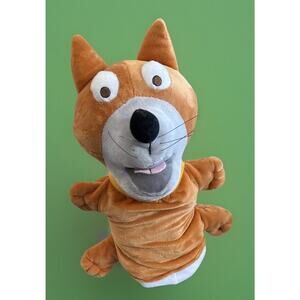 New Big Ideas Learning Descartes Cat Stuffed Plush Toy 11” Puppet Teachers Aid!